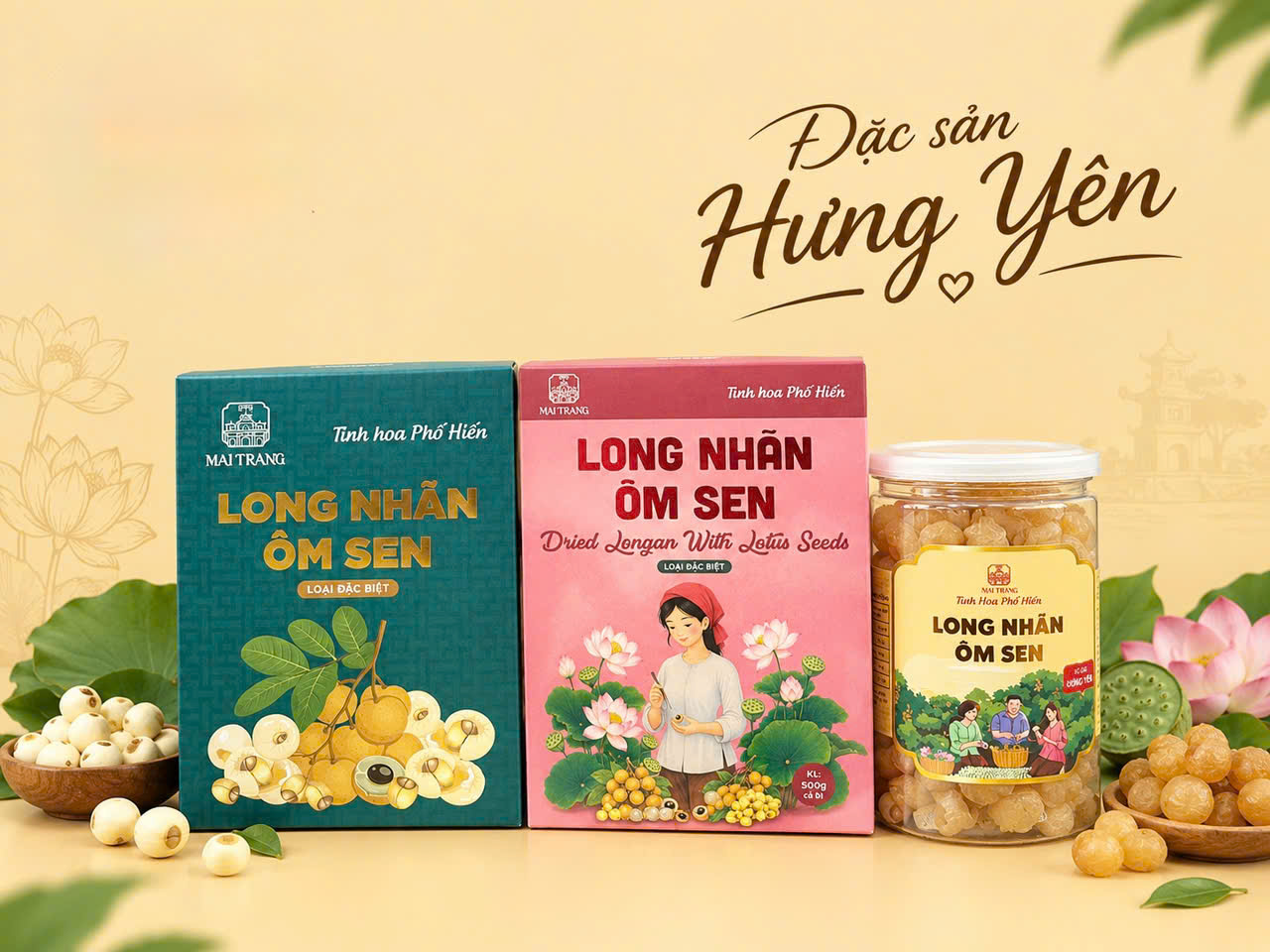 Long nhãn ôm sen ( Loại đặc biệt)