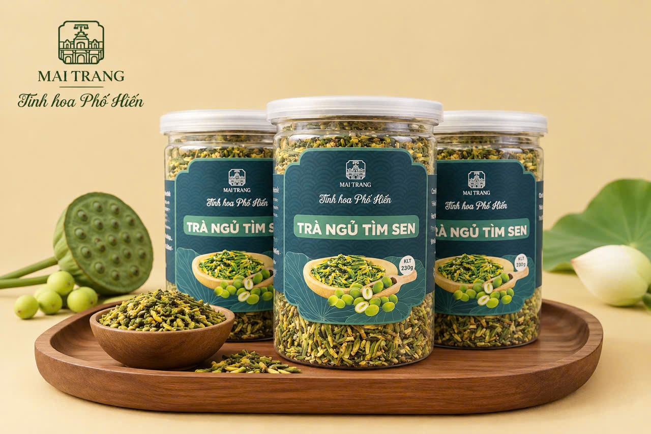 Tâm sen xao thủ công -Mai Trang