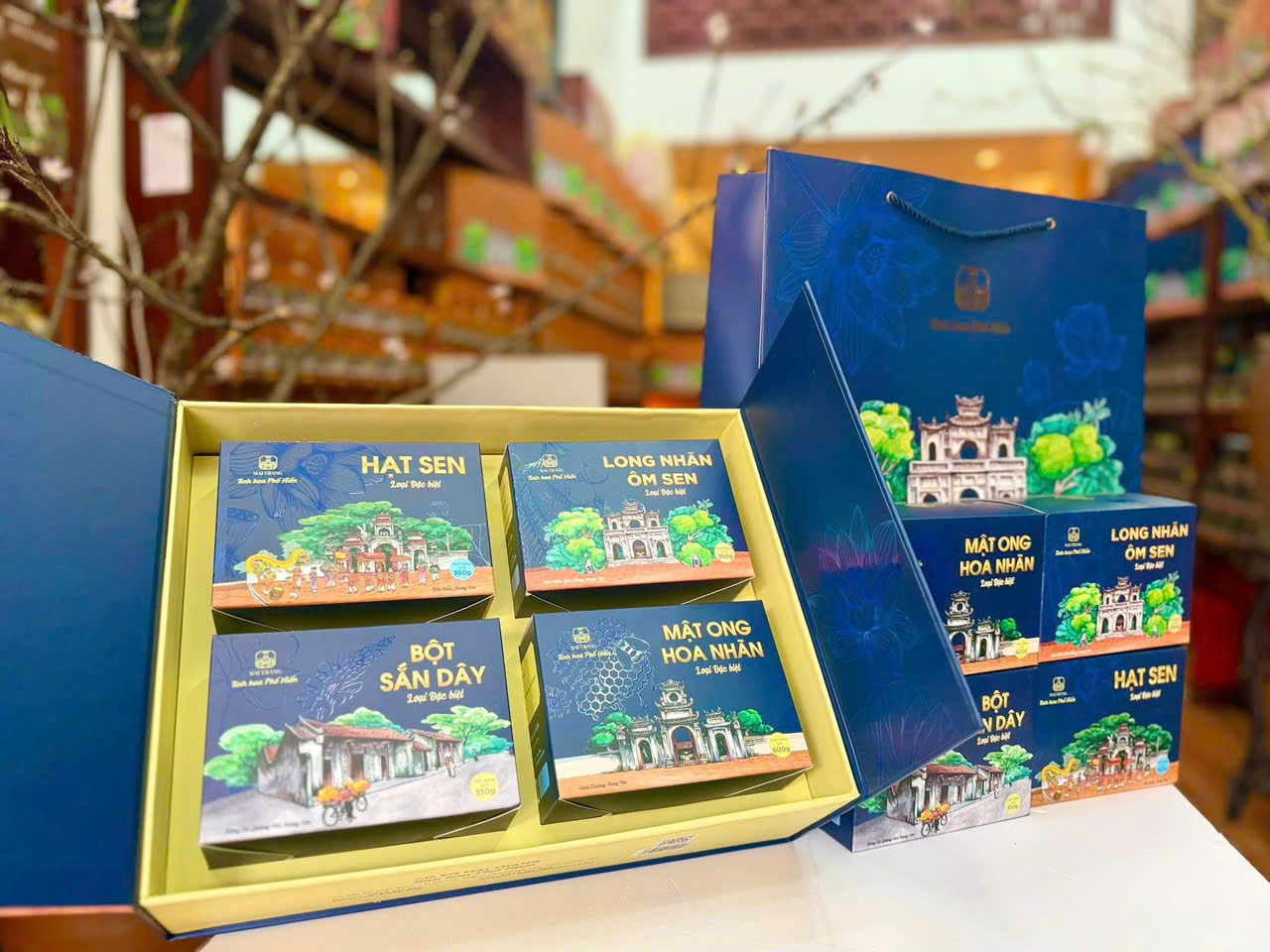 Bộ Quà Tặng Tứ Quý